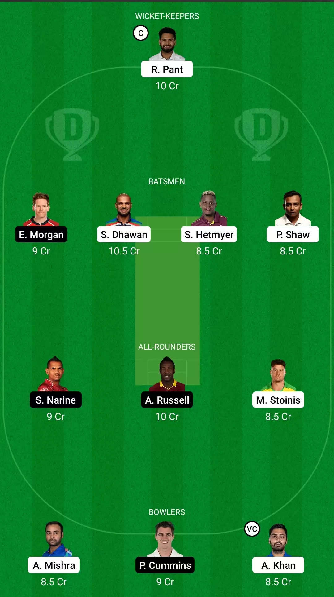 VIVO IPL 2021, Match 25: DC vs KKR Dream11 Prediction, Fantasy Cricket Tips, Team, Playing 11, Pitch Report, Weather Conditions and Injury Update