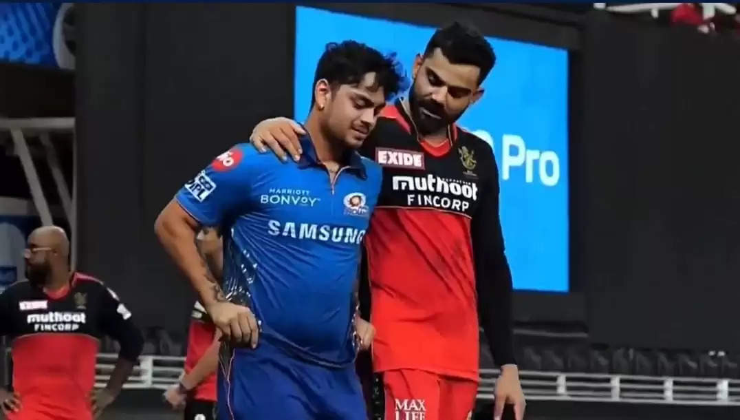 WATCH: Virat Kohli takes time out to talk to out-of-form Ishan Kishan