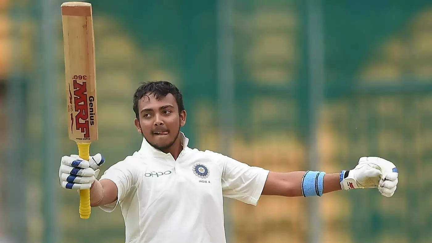 Prithvi Shaw: Period away from cricket was like torture