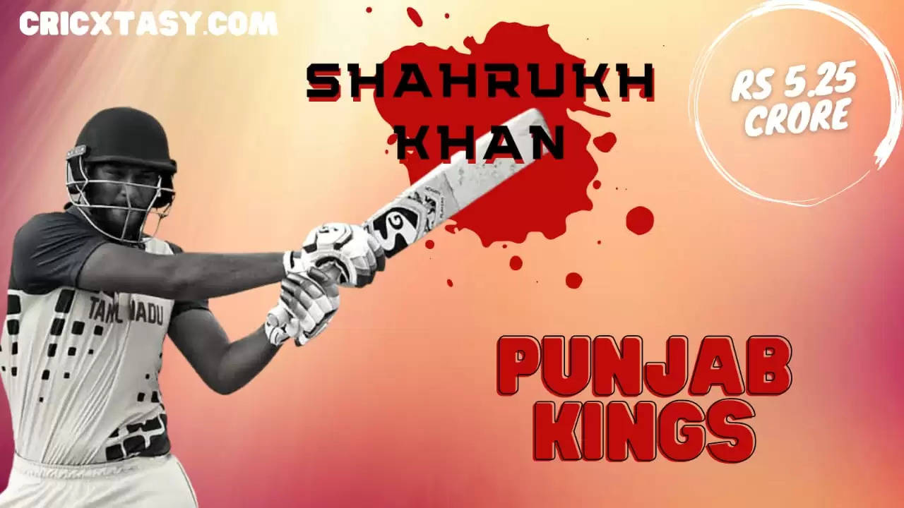 IPL 2021 Auction | Punjab Kings (PBKS) spend INR 5.25 Crores on uncapped Shahrukh Khan!