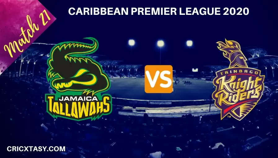 CPL 2020 – Jamaica Tallawahs vs Trinbago Knight Riders (JAM vs TKR) Game Plan: The TKR spin threat and below par powerplay batting