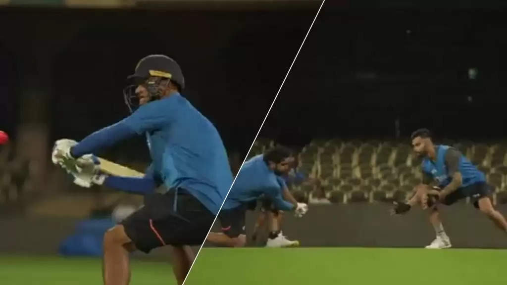WATCH: Rahul Dravid giving slip catching practice to Rohit Sharma, Virat Kohli spotted in BCCI promo for day-night Test