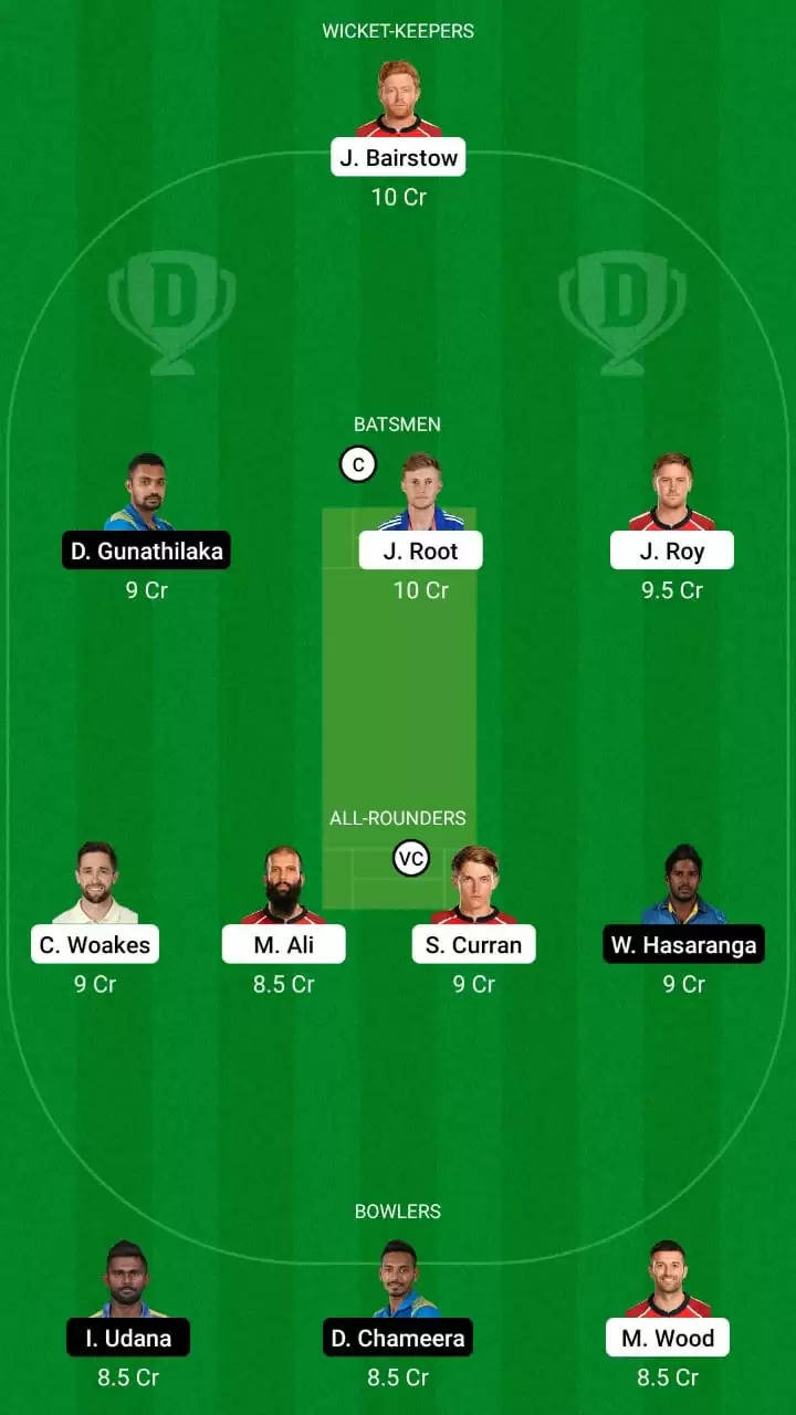 1st ODI | ENG vs SL Dream11 Team Prediction: England vs Sri Lanka Best Fantasy Cricket Tips, Playing XI and Top Player Picks