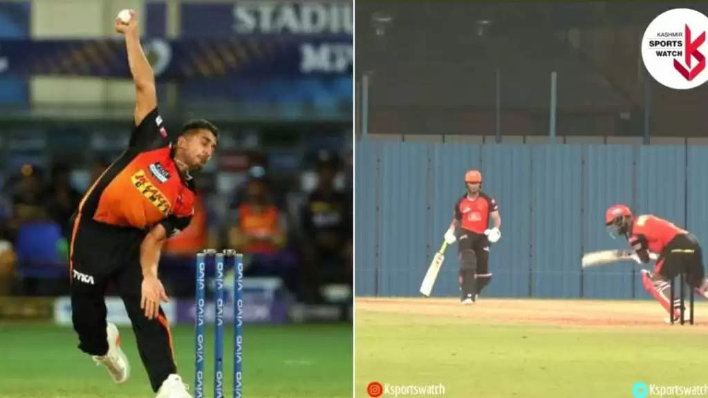 WATCH: Umran Malik’s pacy bouncer at practice session goes viral on social media