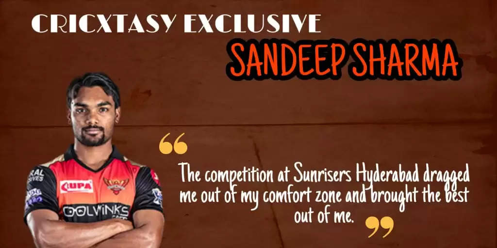 Sandeep Sharma : Stint with Sunrisers Hyderabad has helped me in growing up as a bowler