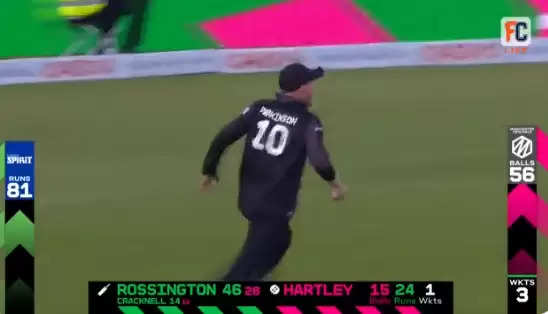Watch: Matt Parkinson takes one-handed stunner in The Hundred; celebrates in Imran Tahir style