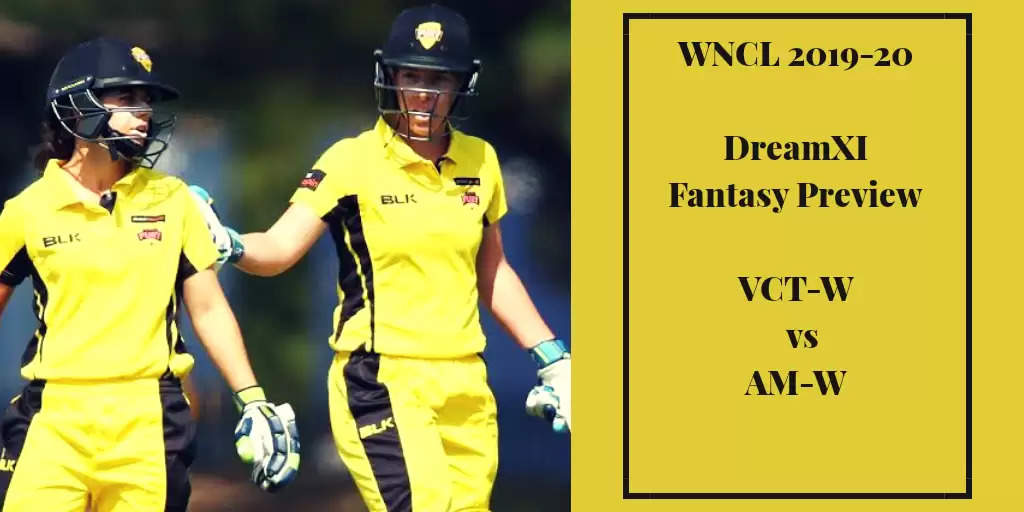 WNCL 2019-20 | VCT-W vs AM-W: Dream11 Fantasy Cricket Tips, Playing XI, Pitch Report, Team and Preview