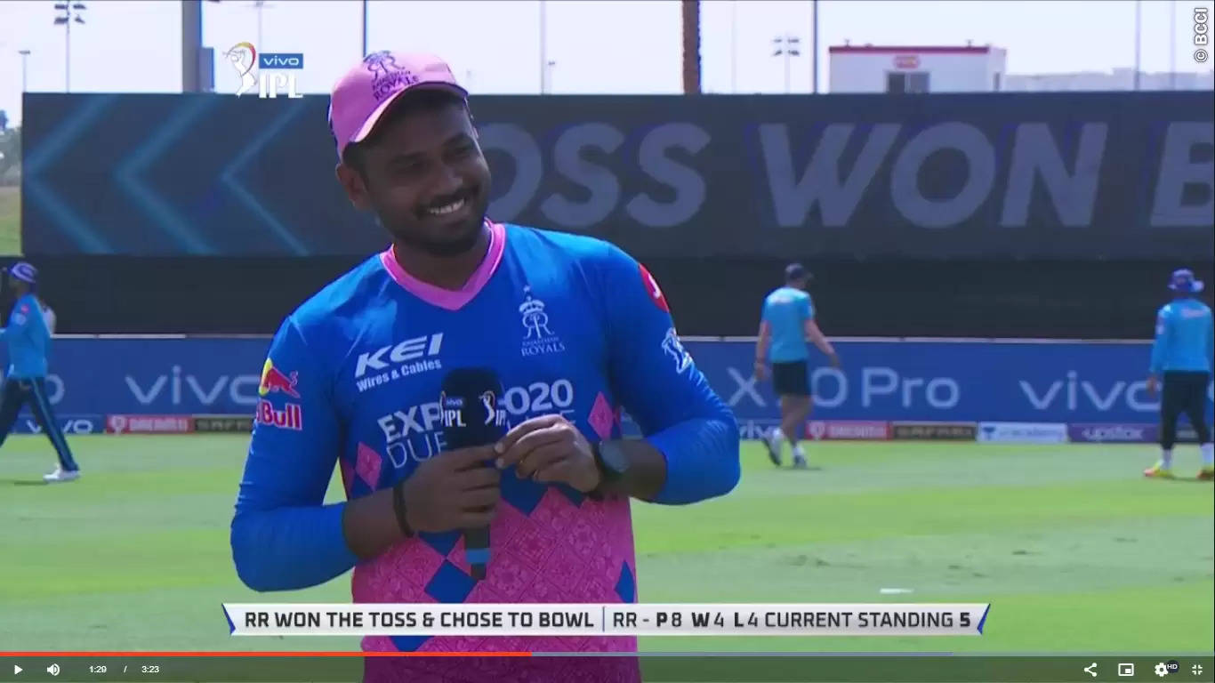 IPL 2021 – WATCH: Sanju Samson playfully dodges question on batting order at the toss while sharing laughs with Pant