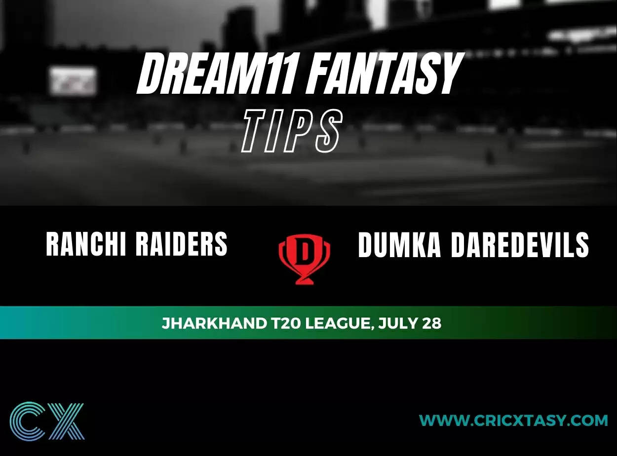 RAN vs DUM Dream11 Team Prediction for Jharkhand T20 2021: Ranchi Raiders vs Dumka Daredevils Best Fantasy Cricket Tips, Playing XI and Top Player Picks