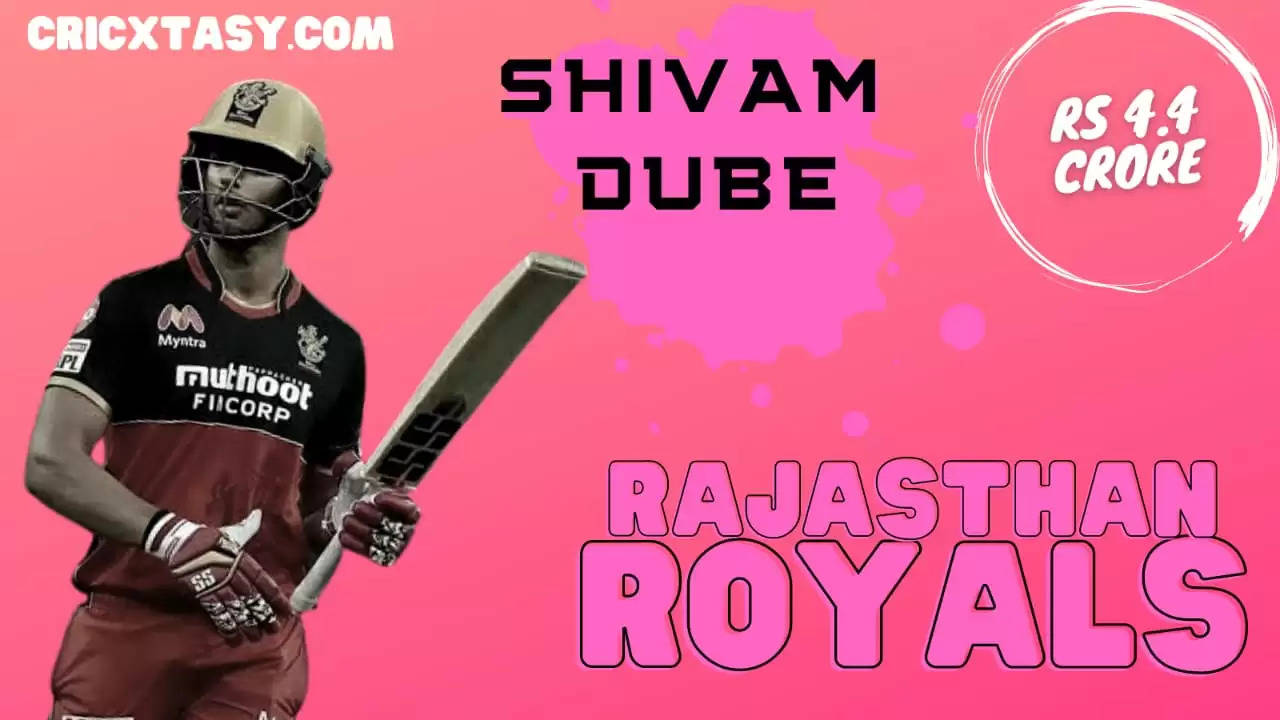 IPL Auction 2021 | Rajasthan Royals snap up Shivam Dube for INR 4.4 Crores
