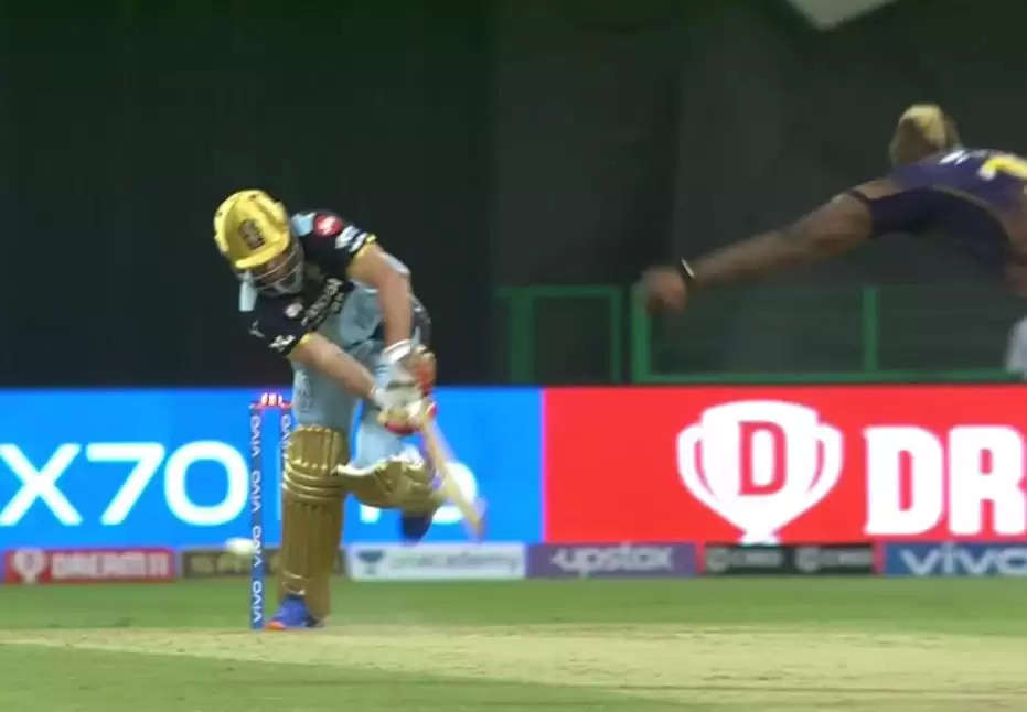 WATCH: AB de Villiers left stunned by a toe-crushing yorker from Andre Russell