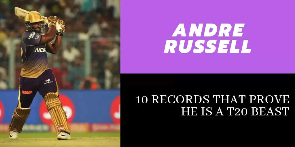 Happy Birthday, Andre Russell : 10 Records which prove he is a T20 beast