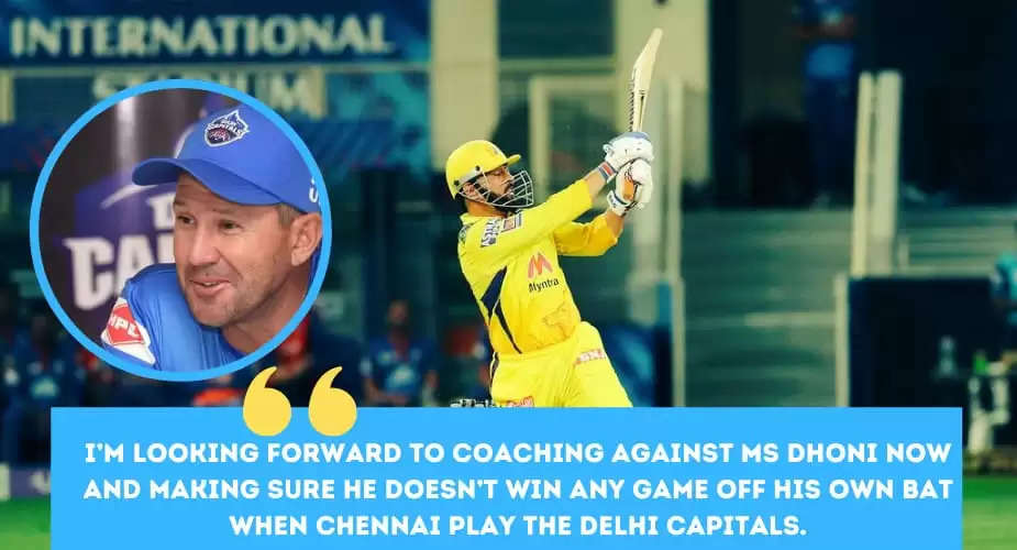 “Will make sure he doesn’t win any game off his bat” – MS Dhoni’s show makes a mockery of Ricky Ponting’s comment in 2020