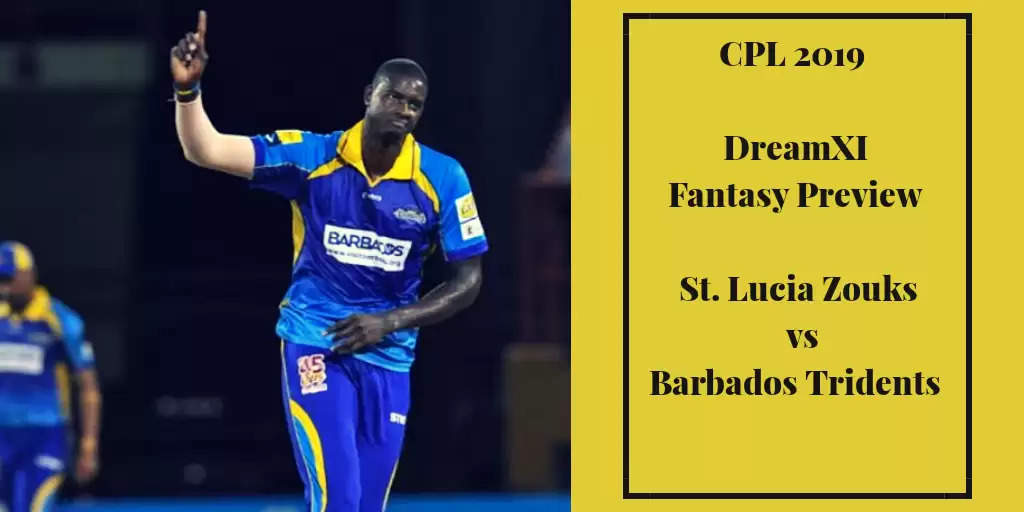 CPL 2019: SLZ vs BT – Dream11 Fantasy Cricket Tips, Playing XI, Pitch Report, Team And Preview