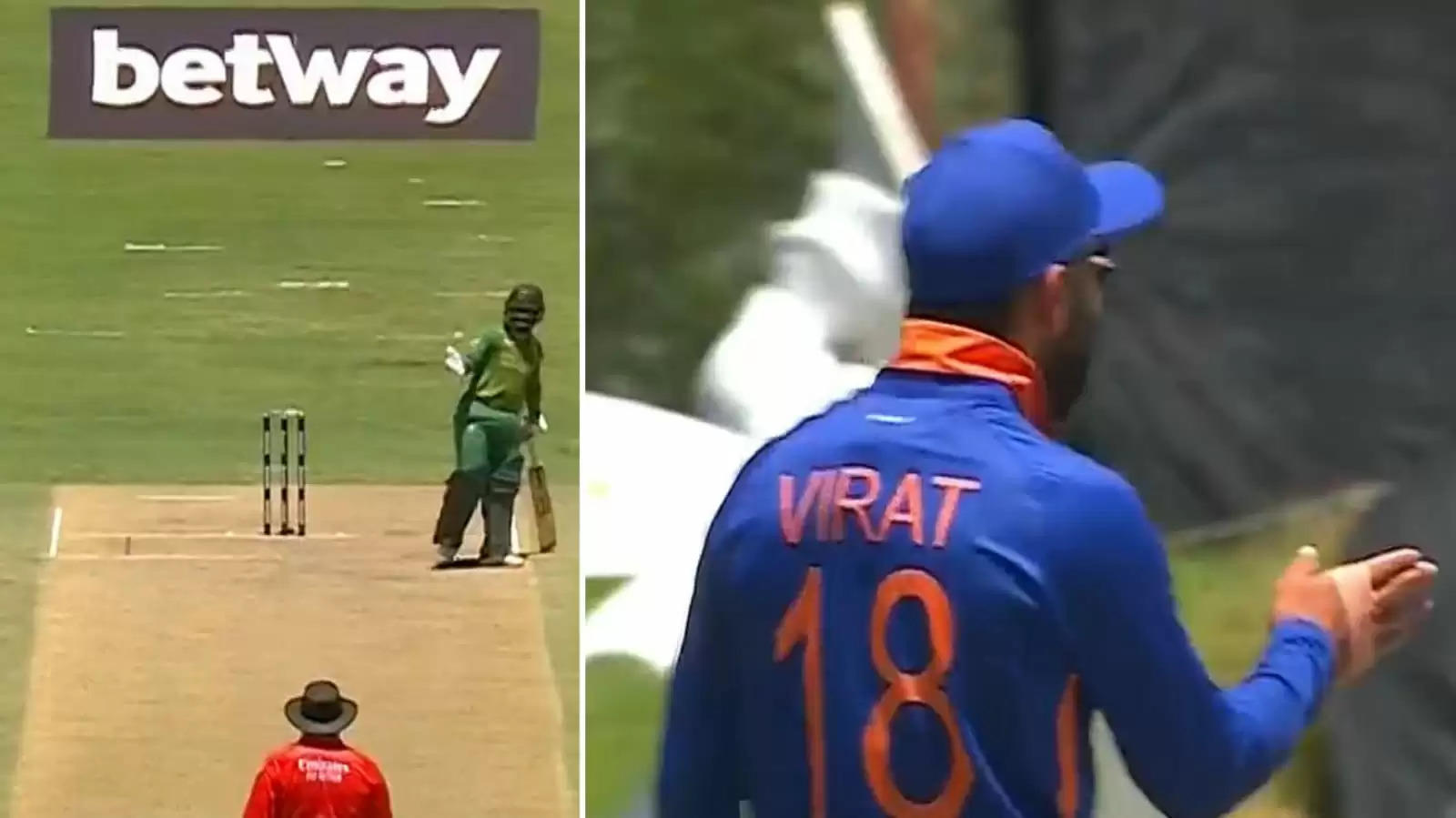 WATCH: Angry Virat Kohli fires throw at Bavuma’s head; batsman ducks just in time