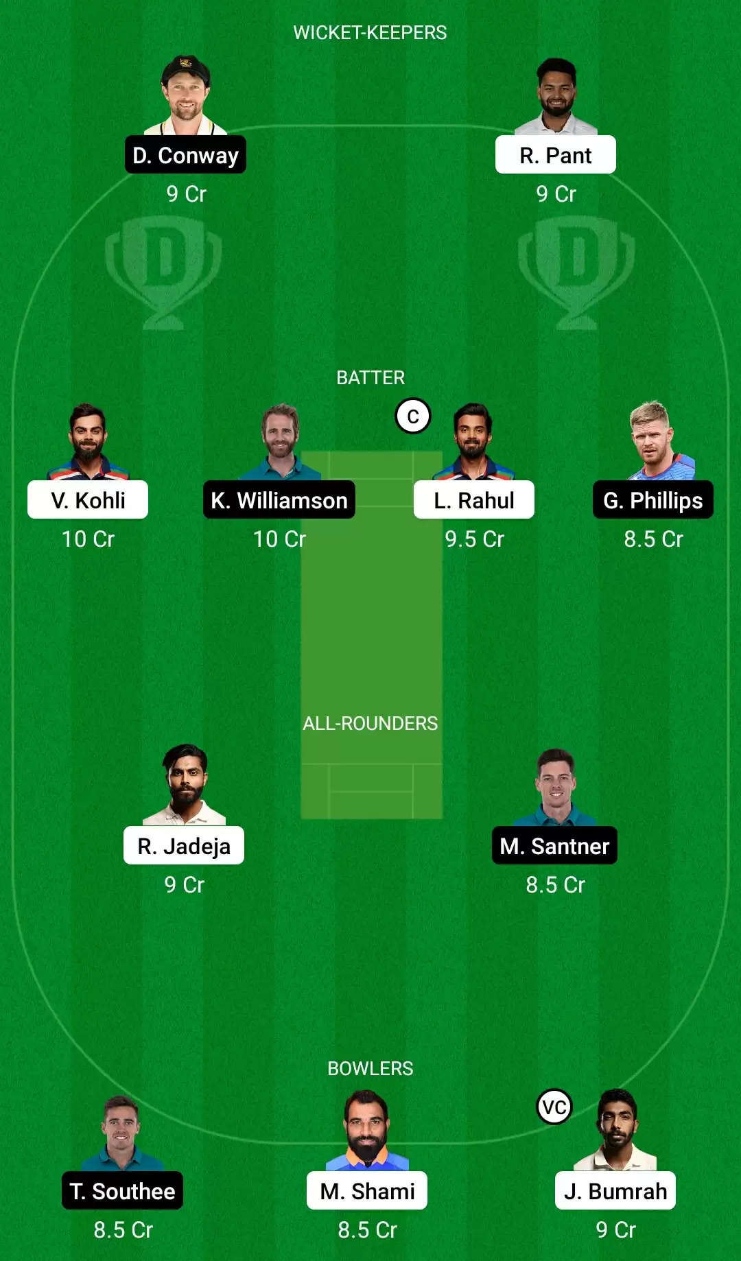 IND vs NZ Dream11 Prediction for T20 World Cup 2021: Playing XI, Fantasy Cricket Tips, Team, Weather Updates and Pitch Report