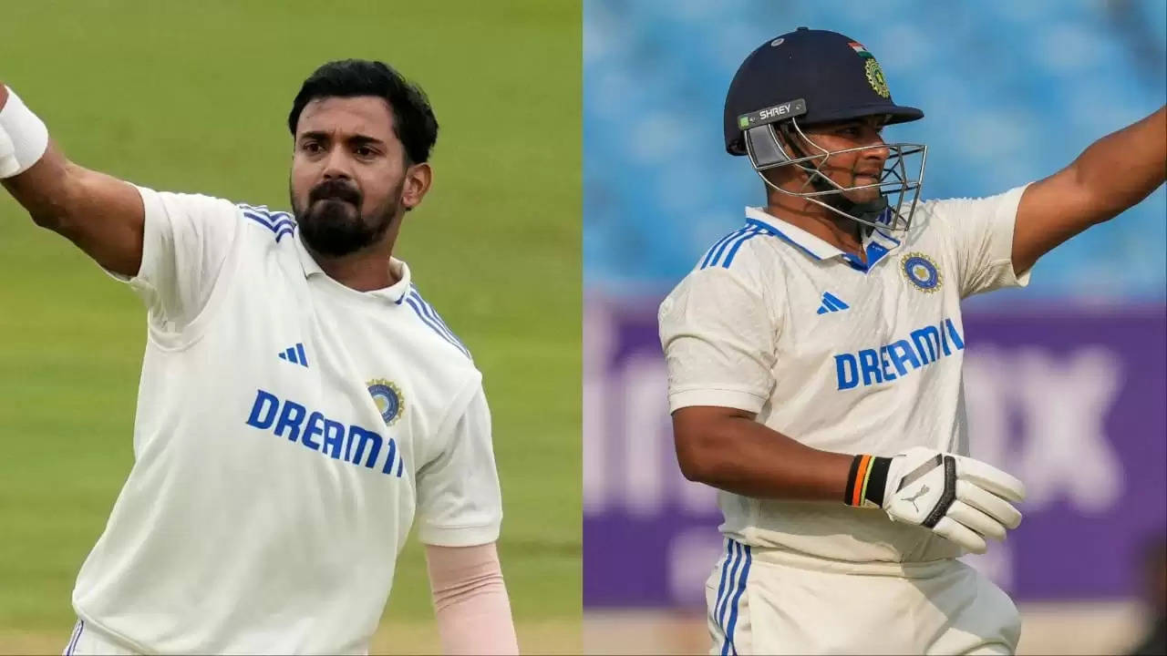 KL Rahul and Sarfaraz Khan (Source - X)?width=963&height=541&resizemode=4