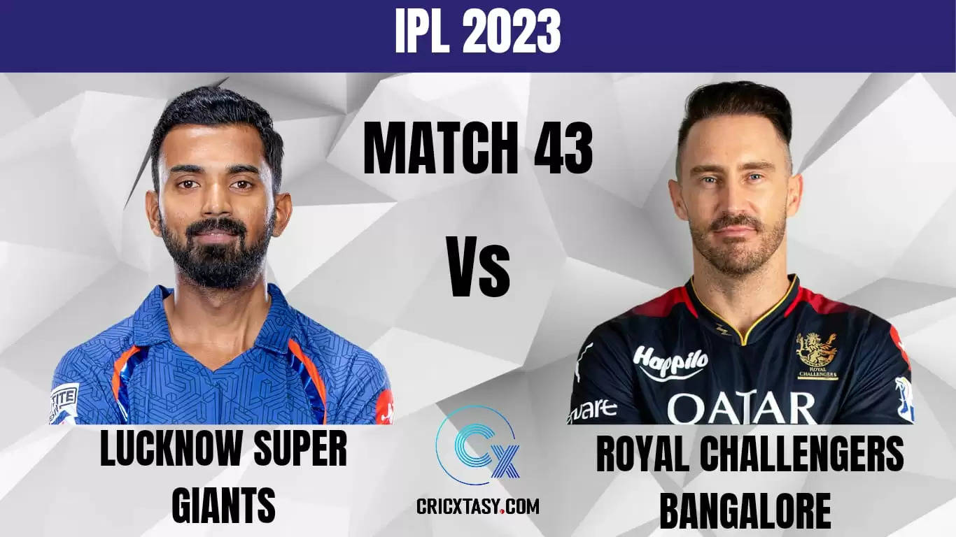 LKN vs RCB Dream11 Prediction IPL 2023 fantasy cricket tips
