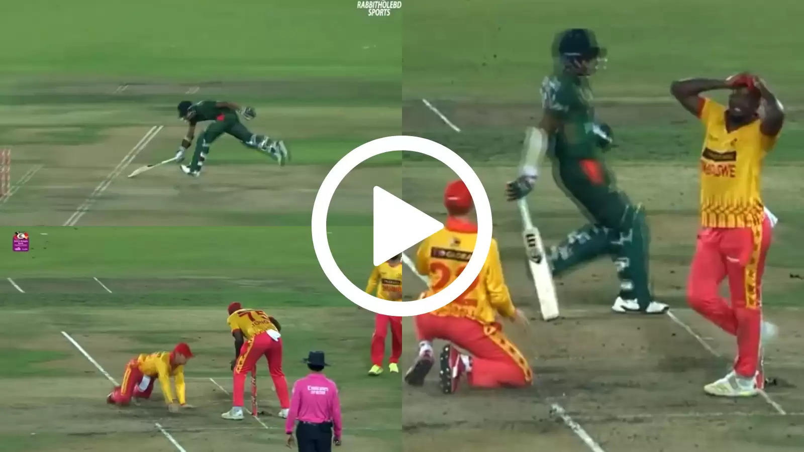 A comedy of errors in the BAN vs ZIM match.?width=963&height=541&resizemode=4