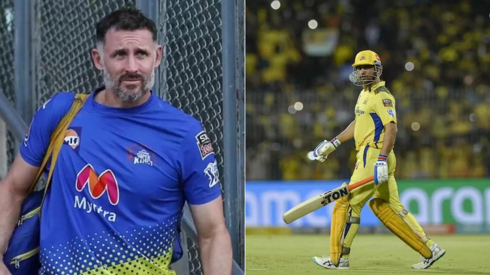Mike Hussey - MS Dhoni