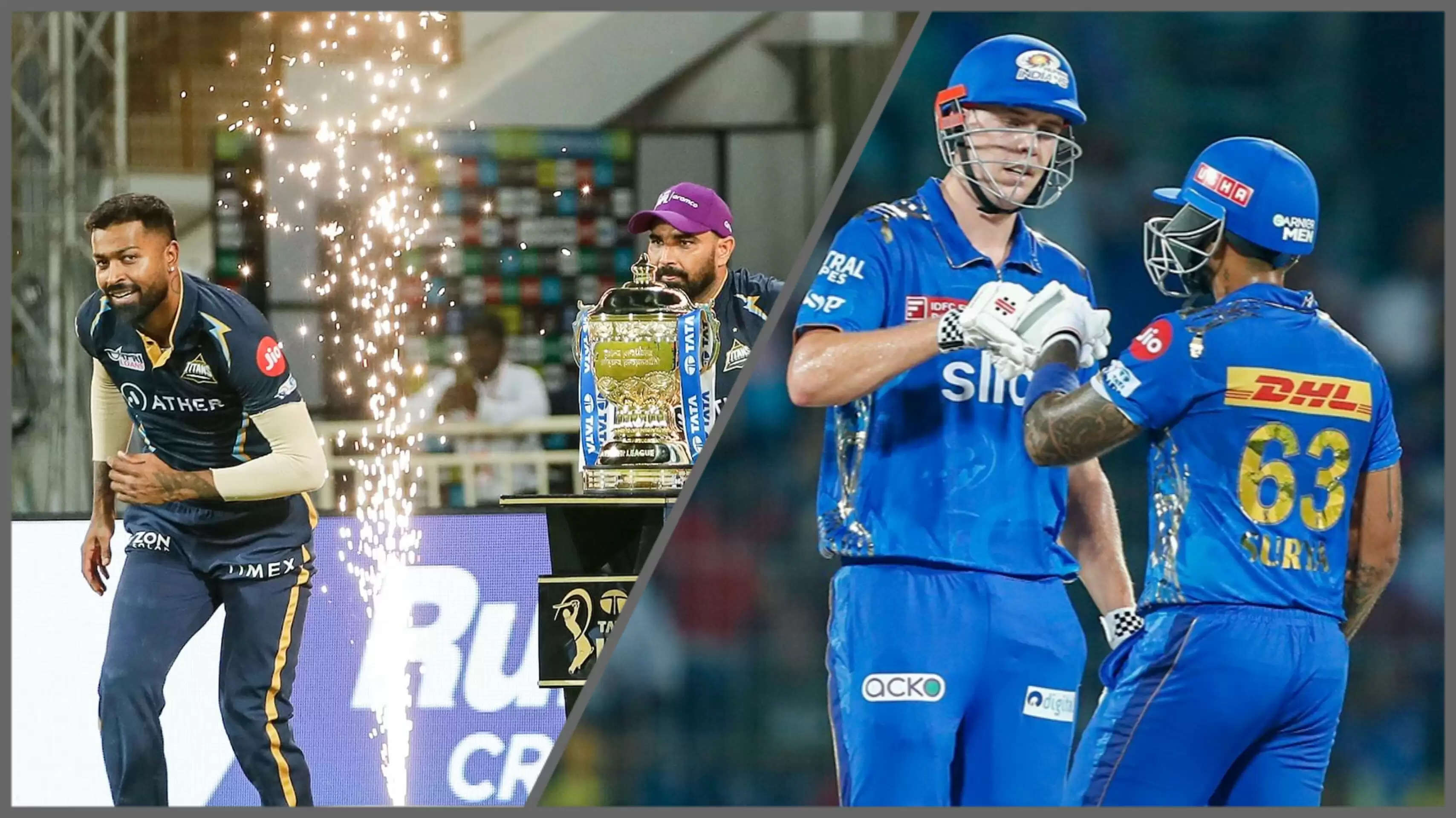 GT and MI will be fighting for a spot in the IPL 2023 final.