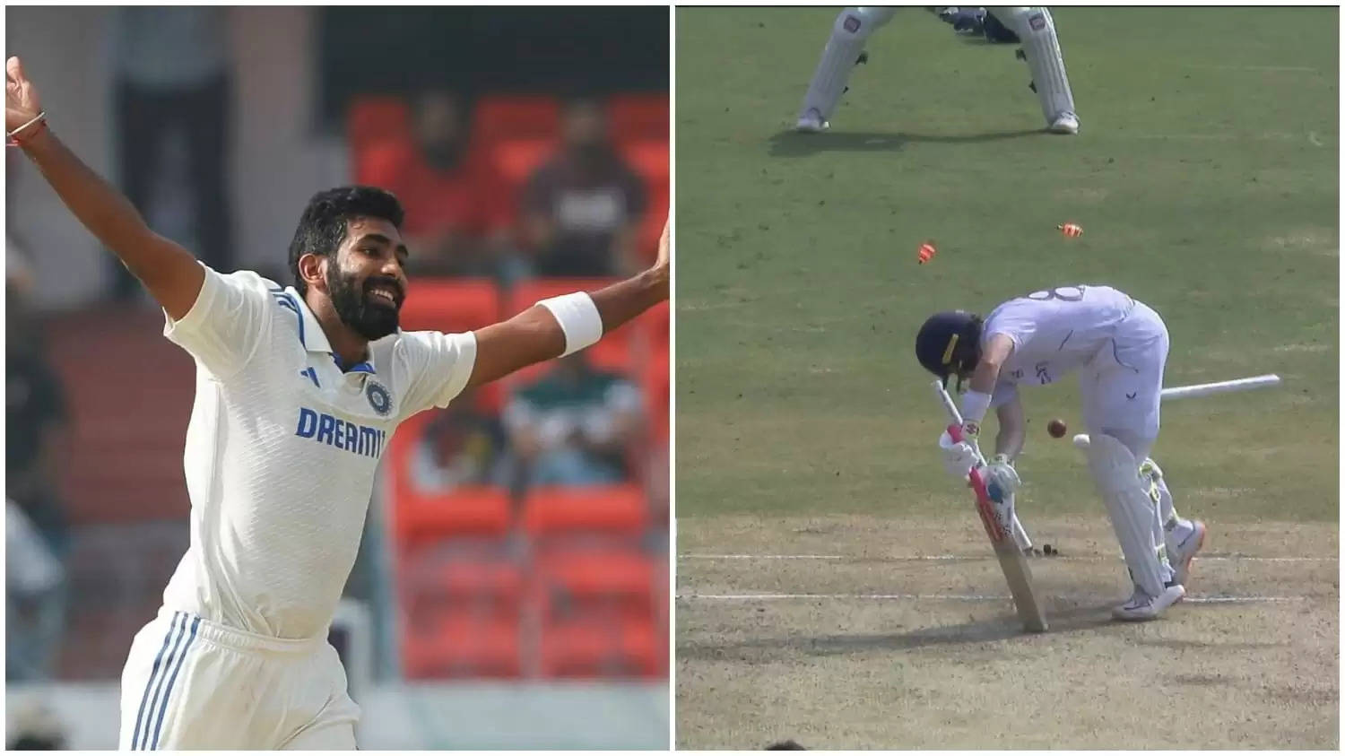 Jasprit Bumrah removes Ollie Pope in Ind vs Eng 2nd Test?width=963&height=541&resizemode=4