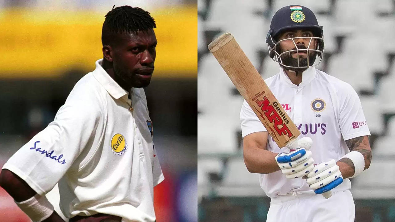 Watch: Virat Kohli vs Curtly Ambrose - West Indies players back Ambrose to  dismiss Kohli