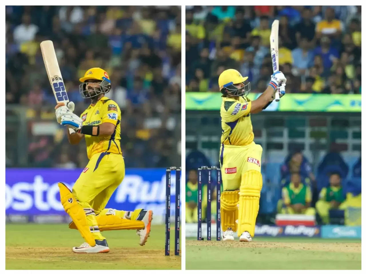 Ajinkya Rahane displayed some high-quality shots throughout the innings.