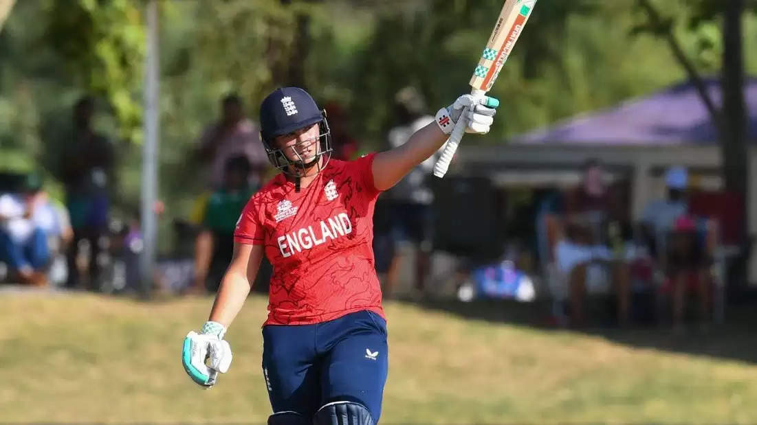 Alice Capsey blazed 51 off 22 against Ireland in the T20 World Cup.