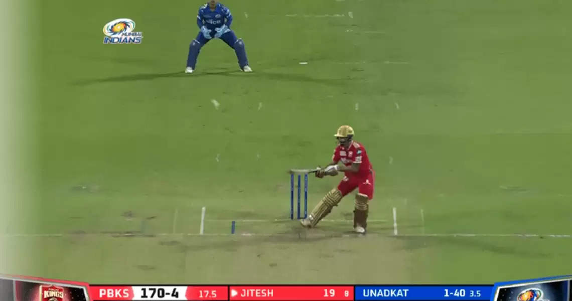 Jitesh Sharma played an outstanding reverse lap for a four in PBKS-MI IPL 2022 game. ?width=963&height=541&resizemode=4