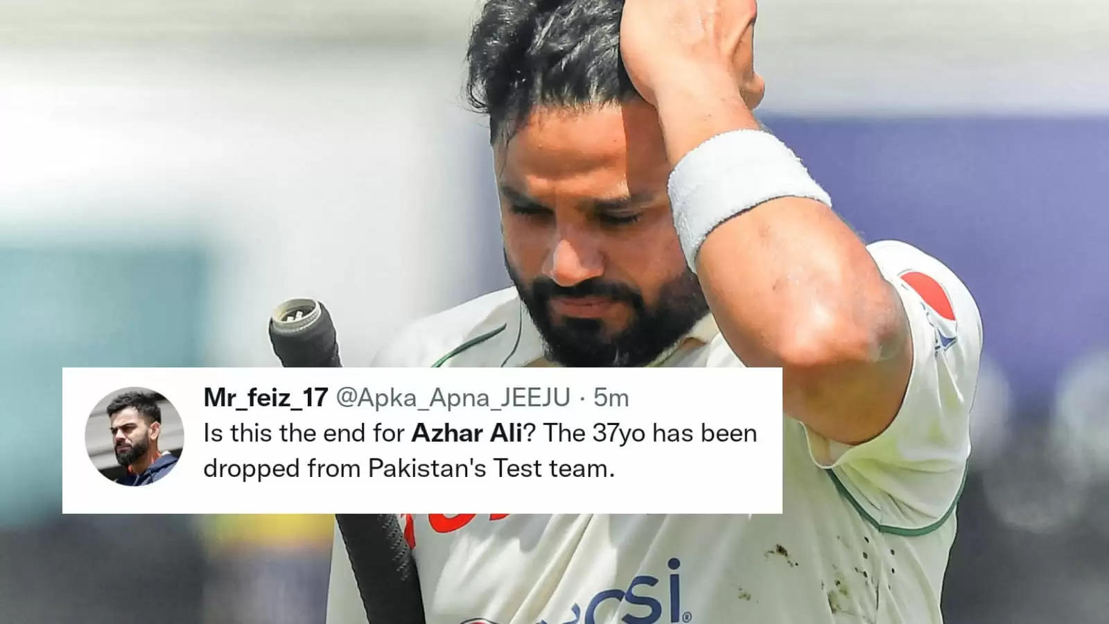Is this the end of the road for Azhar Ali?