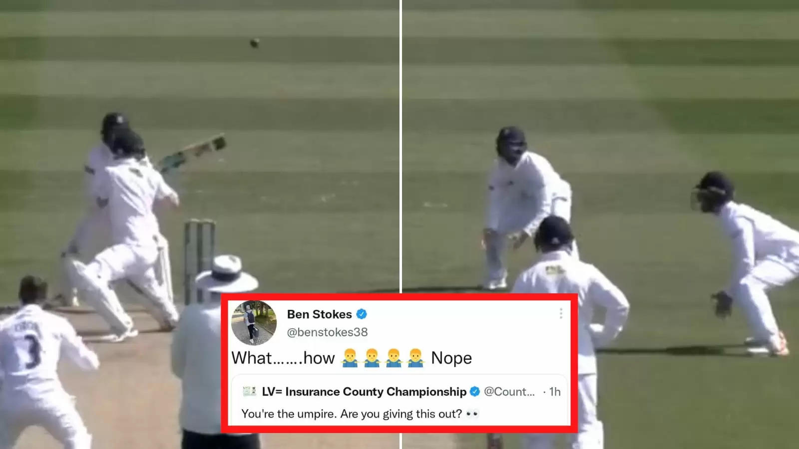 The decision has got the Twitter buzzing, with Ben Stokes opening up about it too. 