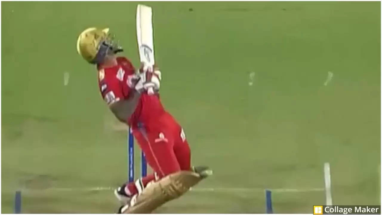 Dhawan watches the ball reach the boundary after playing the upper cut shot