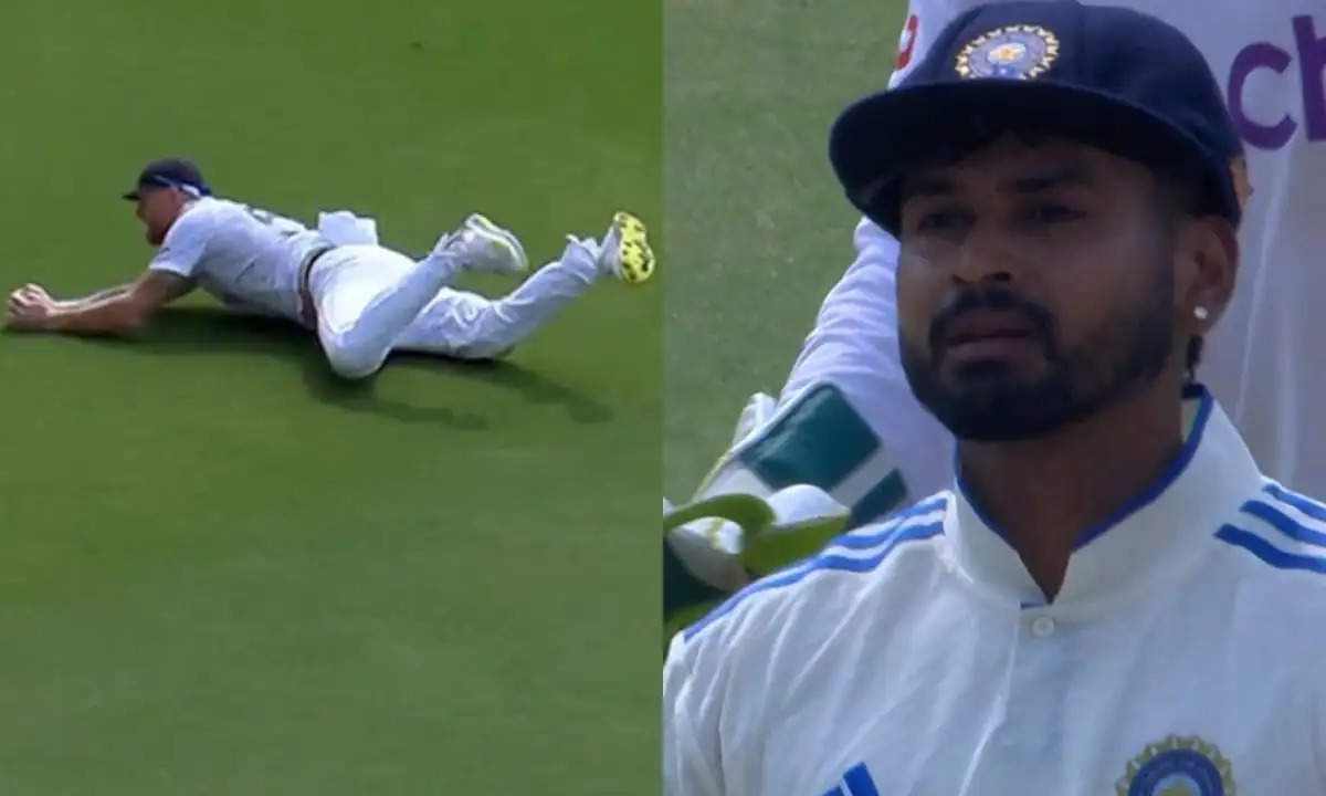 Ben Stokes catch Shreyas Iyer out Day 3 ind vs eng second Test 2024 Vishakhapatnam?width=963&height=541&resizemode=4
