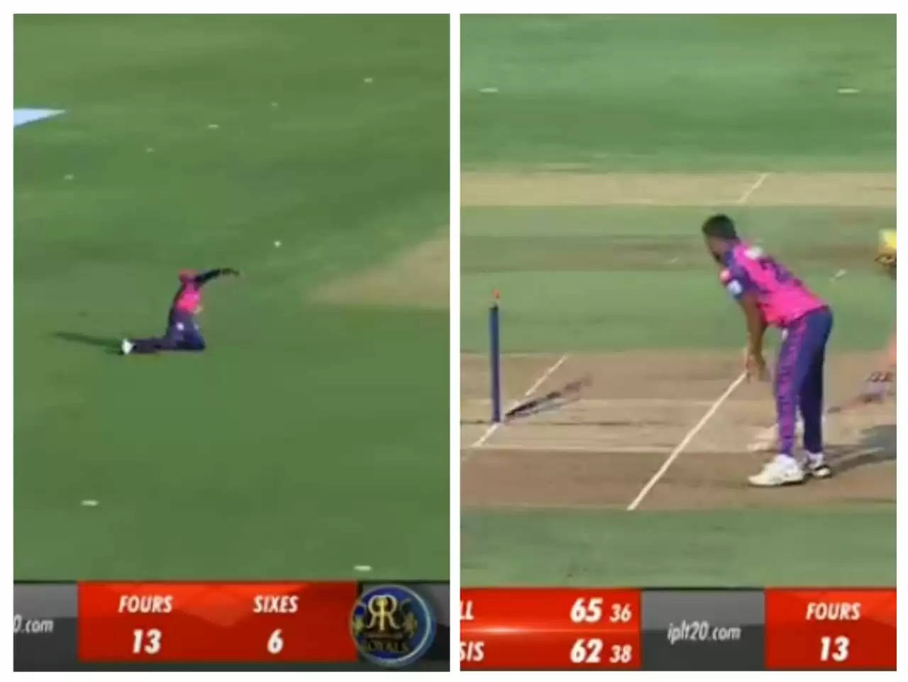 Yashasvi Jaiswal was involved in two run-outs against Royal Challengers Bangalore.
