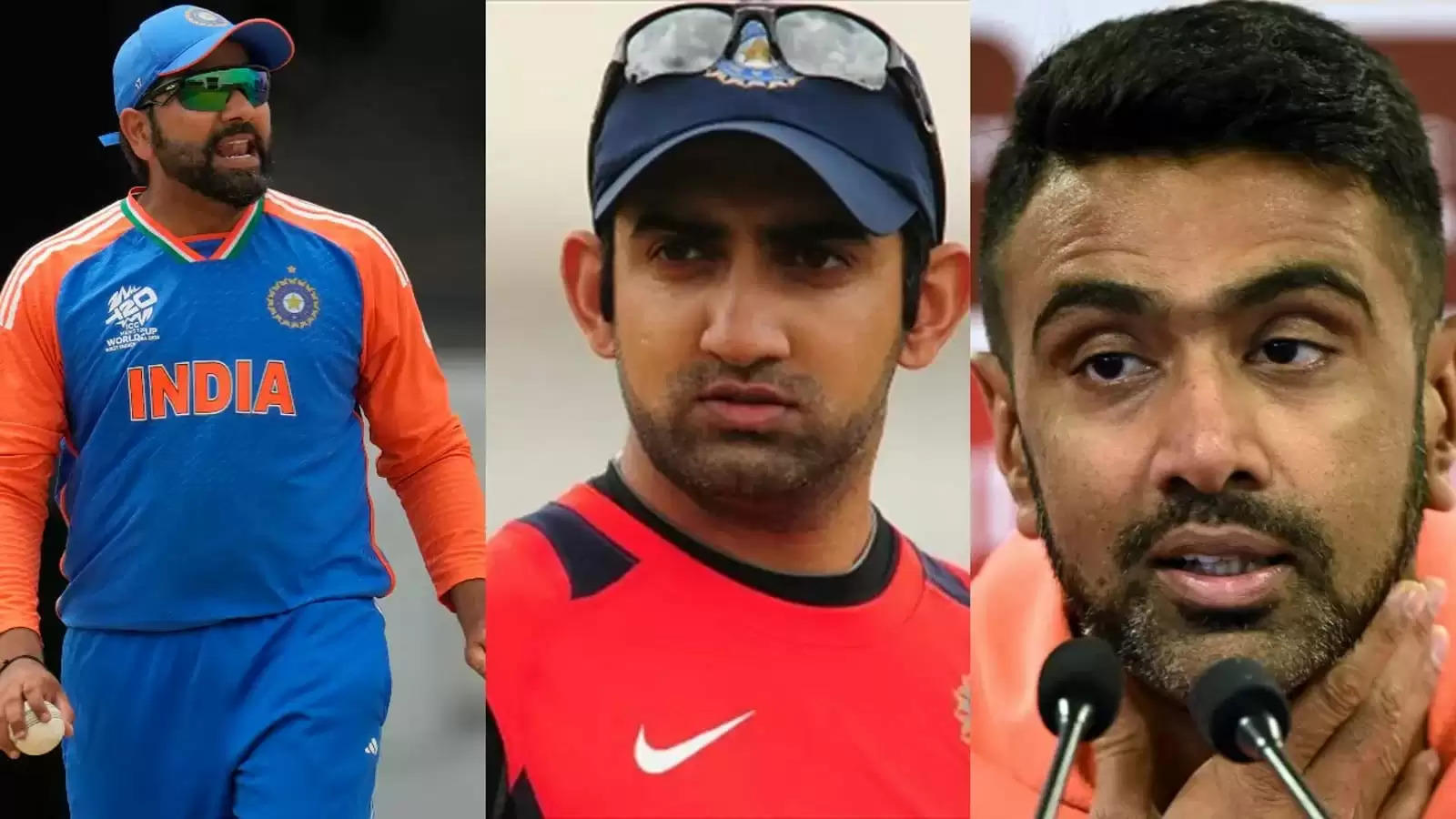 Rohit Sharma, Gautam Gambhir and Ravichandran Ashwin ?width=963&height=541&resizemode=4