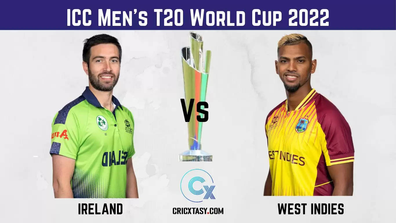 WI vs IRE Dream11 Prediction, Fantasy Cricket Tips, Dream11 Team, Playing  XI, Pitch Report And Weather Updates – West Indies vs Ireland Match 11,  Group B, ICC T20 World Cup 2022