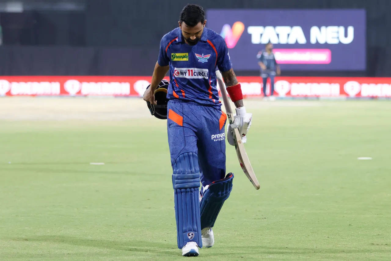 KL Rahul couldn't help his team cross the line despite batting till the very last over.