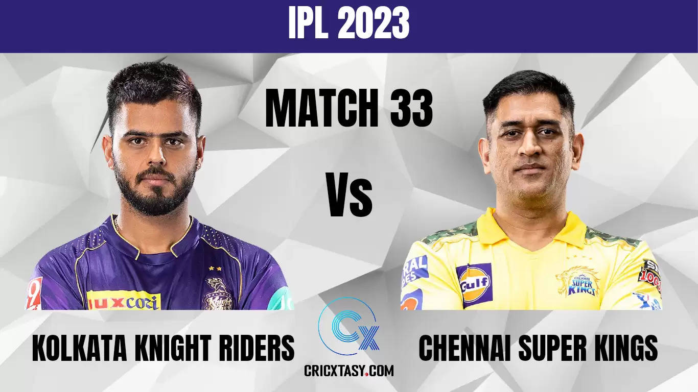 KOL vs CHE Dream11 Prediction IPL 2023 Fantasy Cricket Tips Playing XI