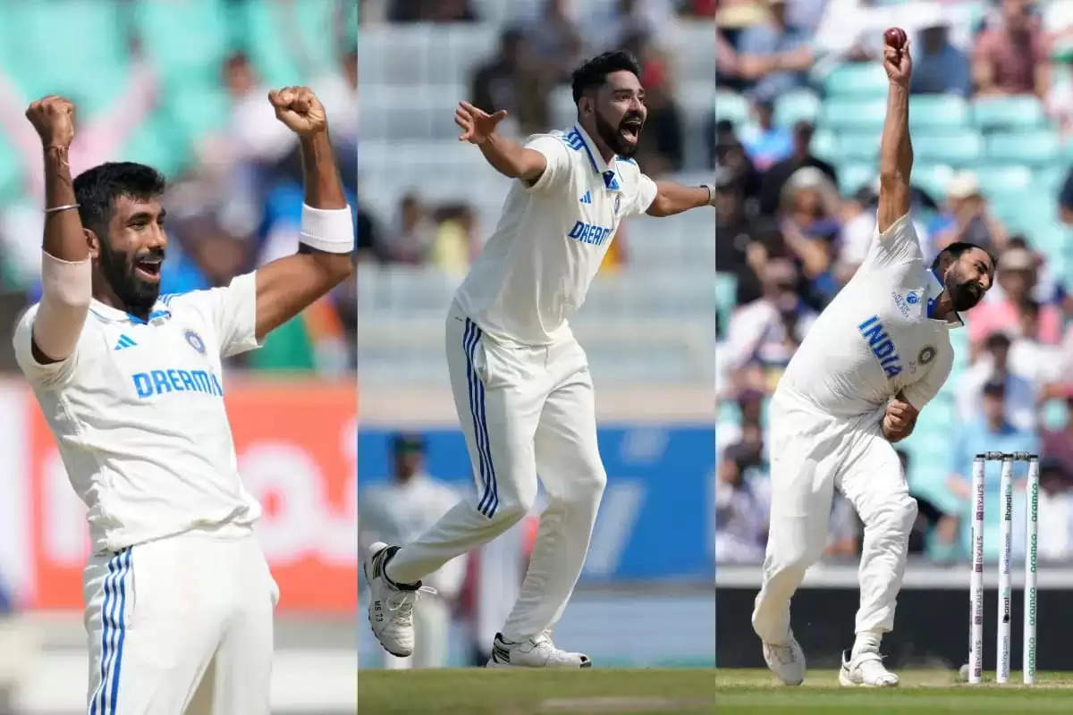 Jasprit Bumrah, Mohammed Siraj and Mohammed Shami ?width=963&height=541&resizemode=4