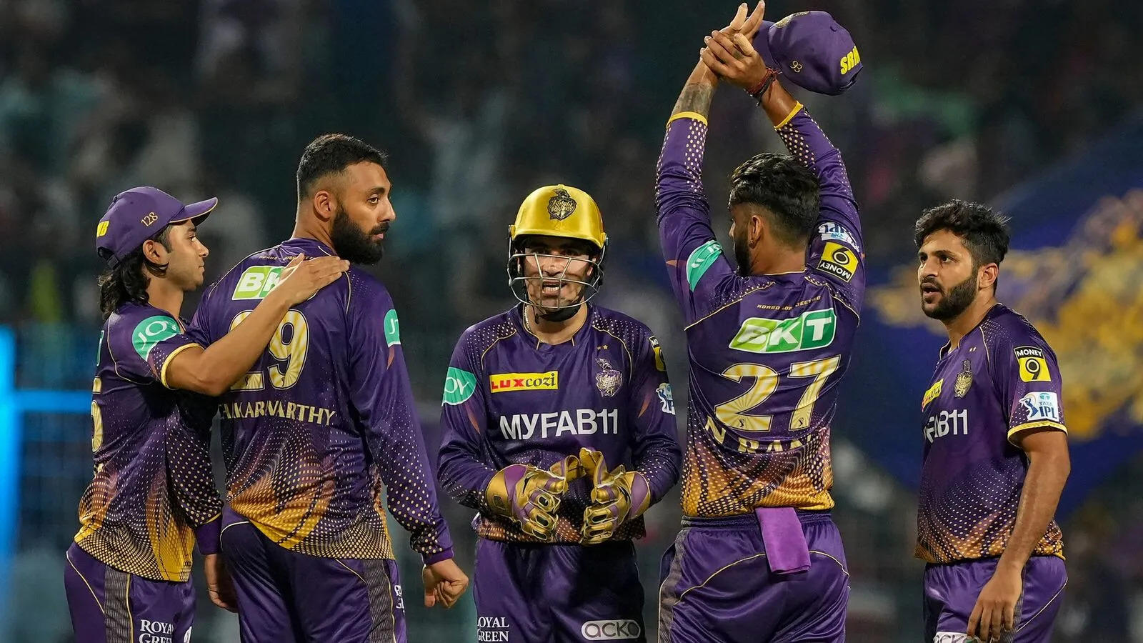 IPL 2024 Auction Final List of KKR Players Released, Retained, and Purse Available After