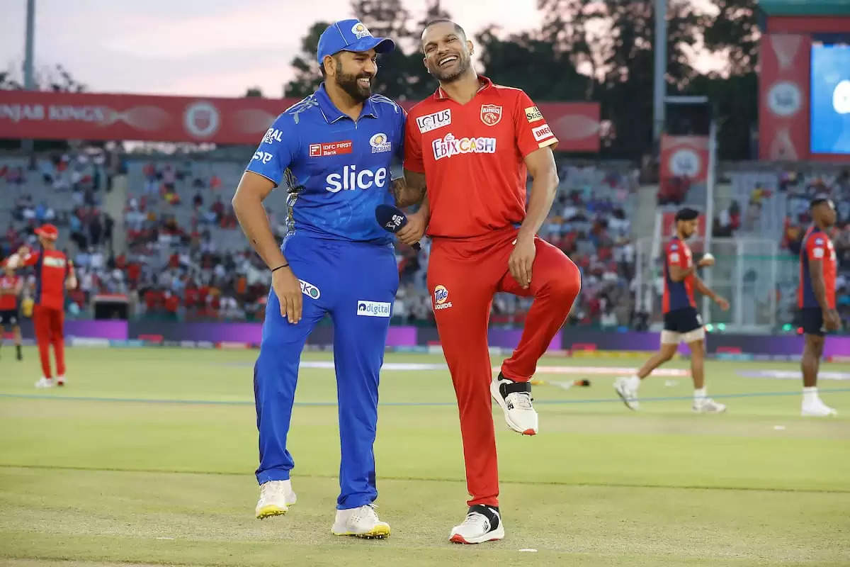 Rohit Sharma and Shikhar Dhawan share a great camaraderie on and off the field.