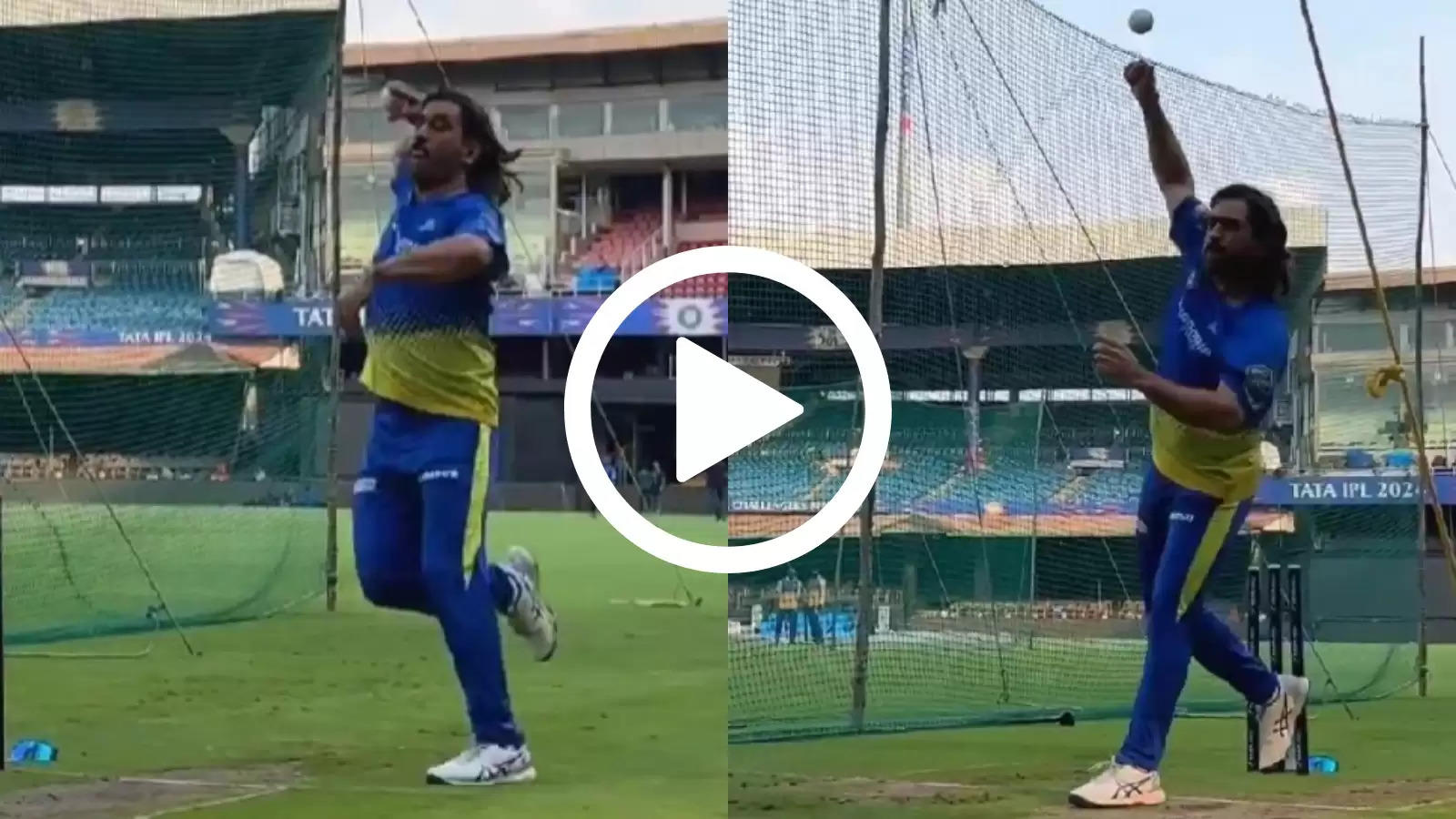 MS Dhoni bowls in the nets.?width=963&height=541&resizemode=4