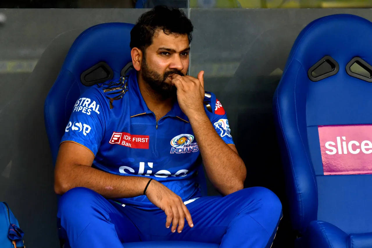 Rohit Sharma has been terrible with the willow this season.