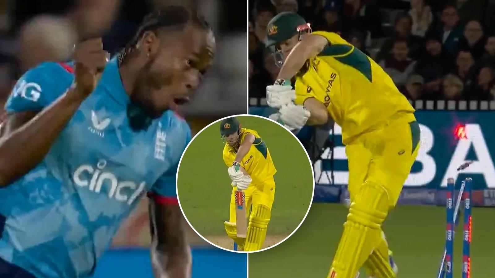 Watch: Jofra Archer stuns 2023 ODI World Cup champions at Lord’s with ‘beauty’ to skipper Mitchell Marsh