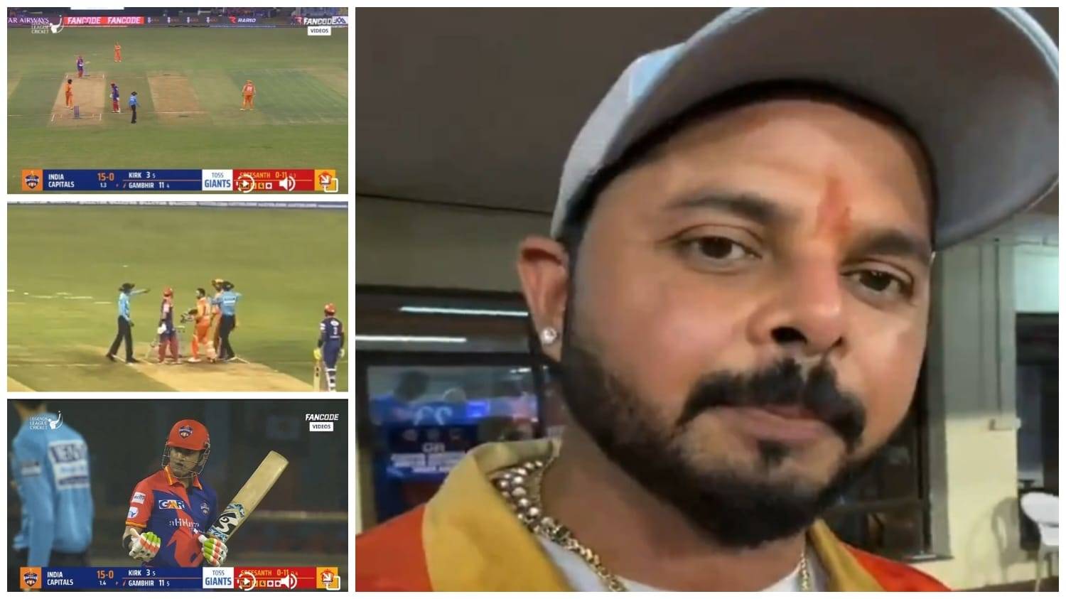 Watch Emotional Sreesanth Lashes Out At Disrespectful Gautam Gambhir After On Field Fight 3097