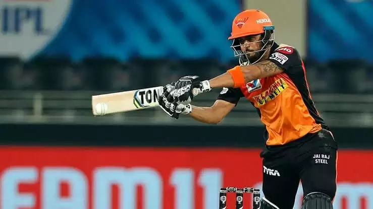 IPL 2021: SRH vs RCB Game Plan 2 – The Manish Pandey conundrum