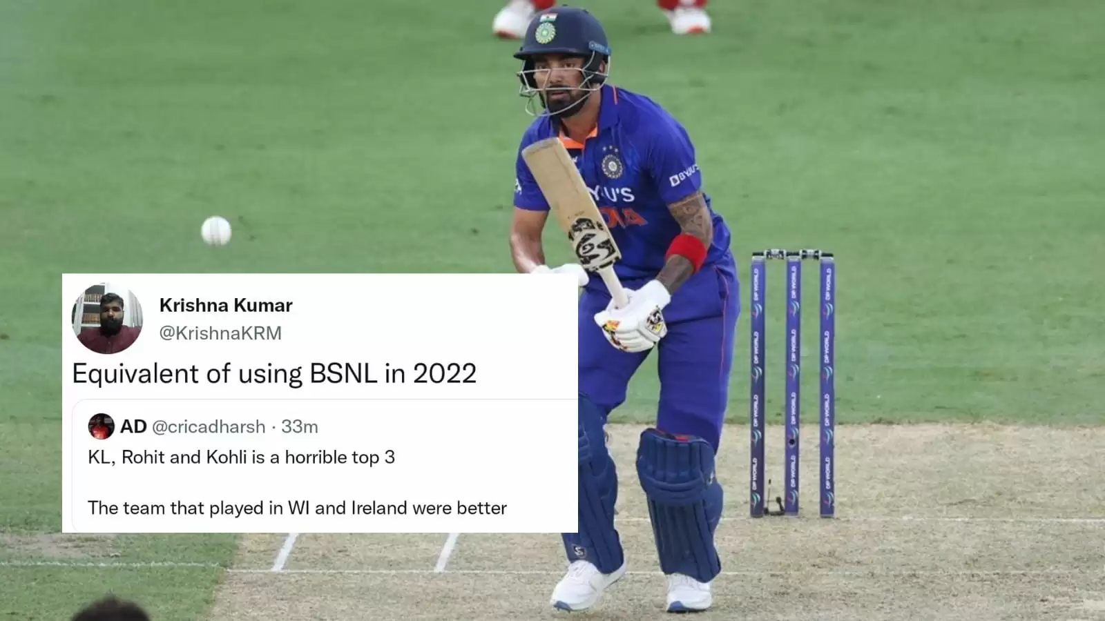 Fans slam KL Rahul after sluggish 39-ball 36 against Hong Kong in Asia Cup 2022