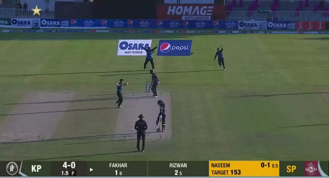 WATCH: Naseem Shah’s unplayable over to Fakhar Zaman & Rizwan in the National T20 Cup