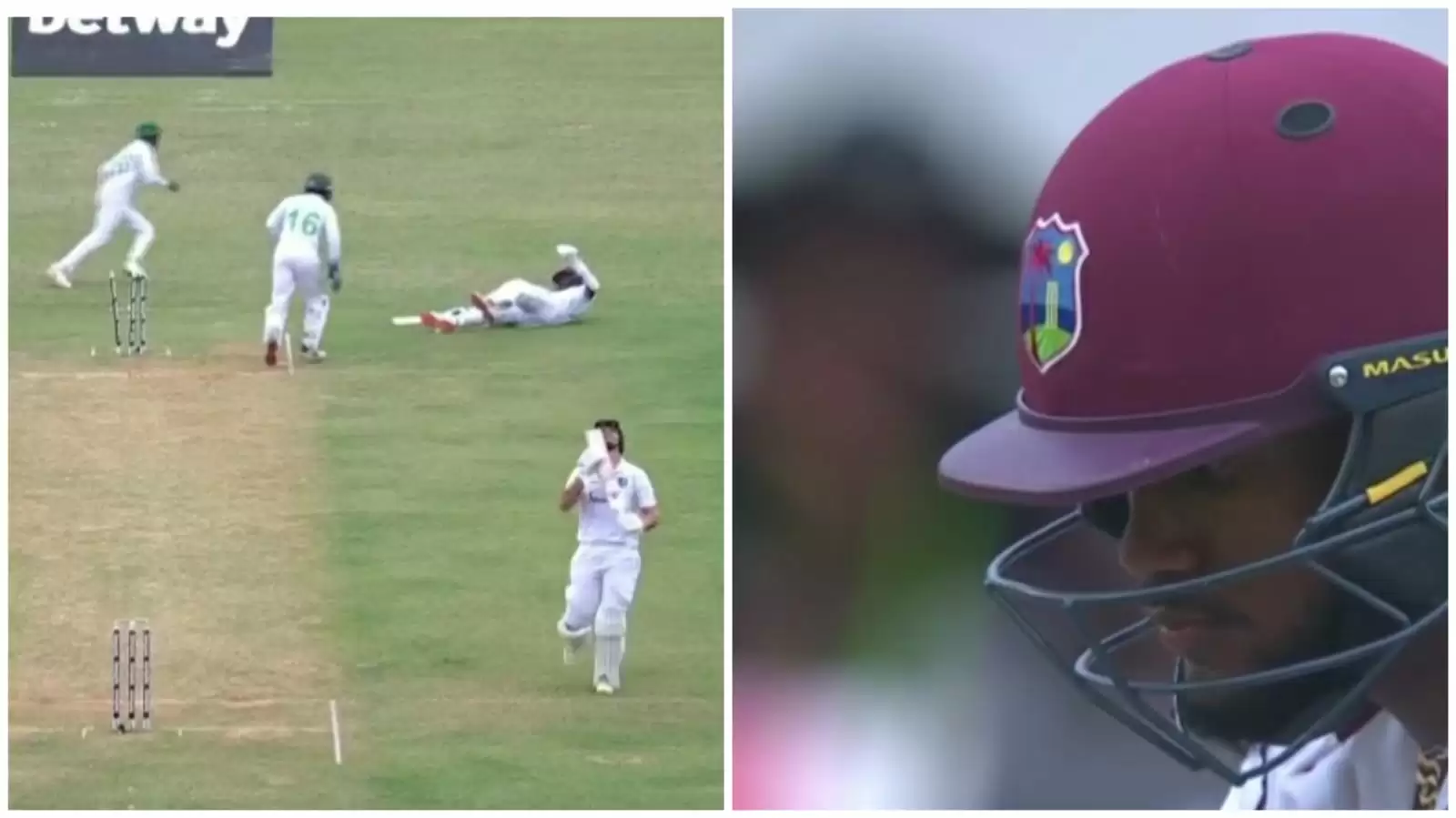 WATCH: West Indies Skipper Kraigg Brathwaite slammed after ridiculous run out three short of century